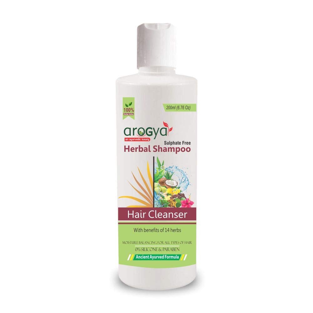 Arogya Herbal Hair Shampoo- For Hair Repair 200ml - Shop Now