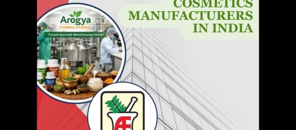 Cosmetics manufacturers in India showcasing Arogya Formulations GMP certified ayurvedic and herbal cosmetic manufacturing facility