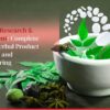 Ayurvedic Research & Development process for herbal product formulation