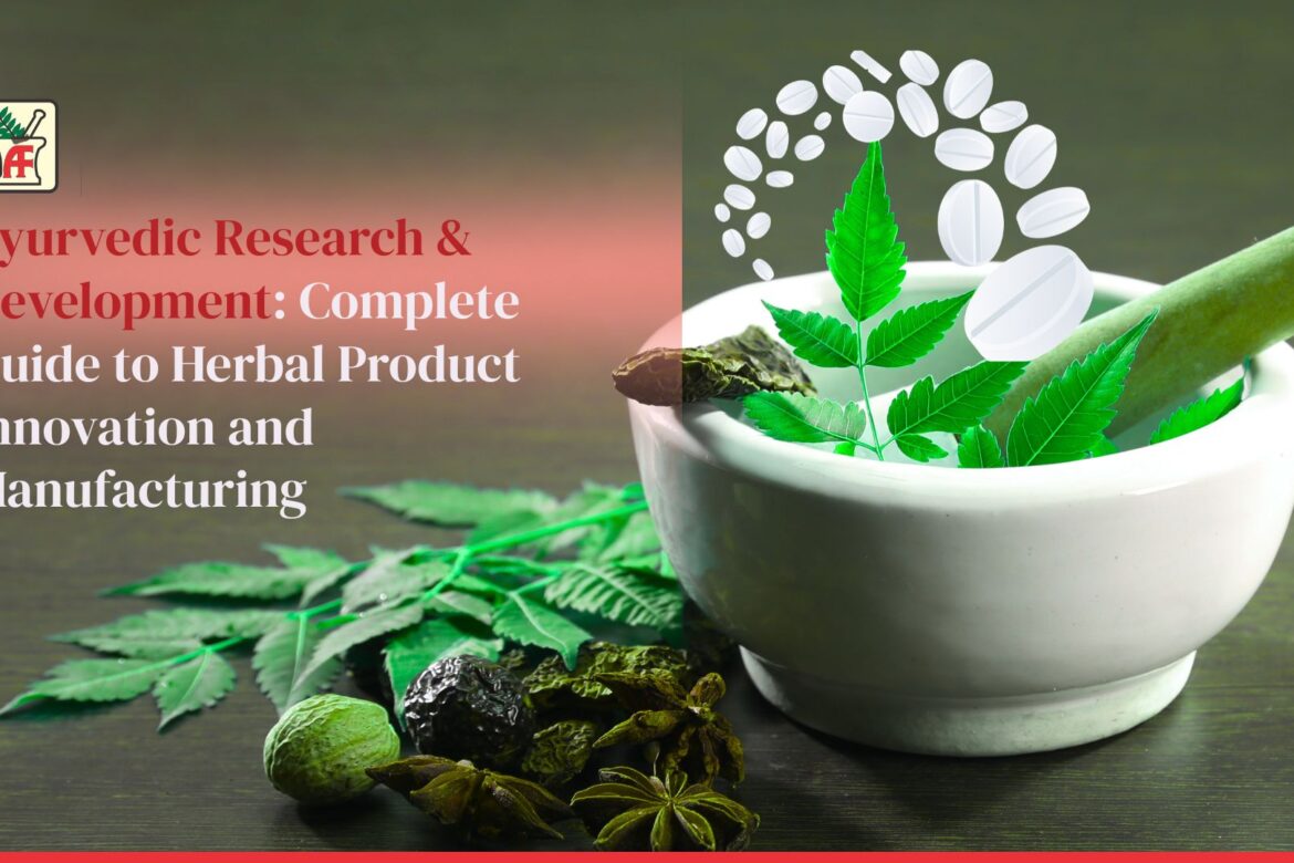 Ayurvedic Research & Development process for herbal product formulation