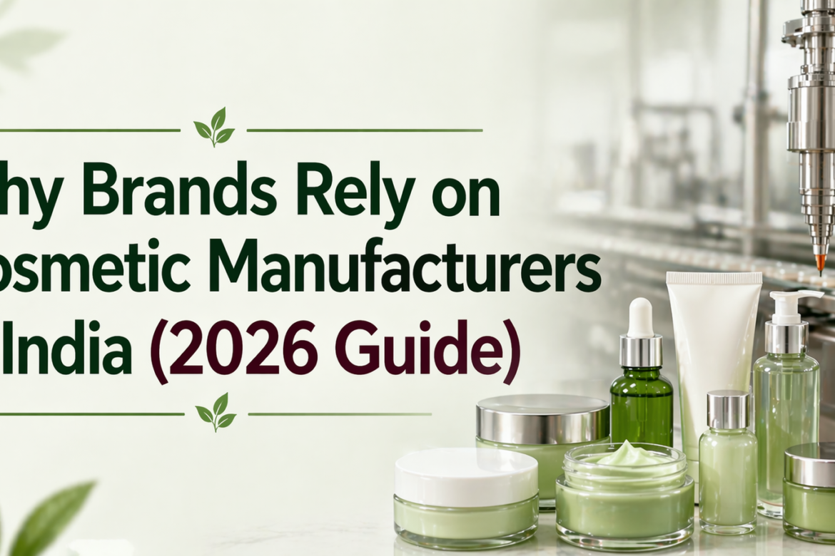 Cosmetic manufacturers in India producing Ayurvedic and private label beauty products