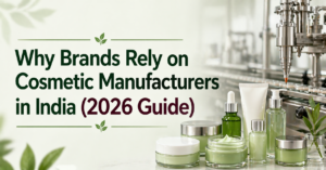 Cosmetic manufacturers in India producing Ayurvedic and private label beauty products