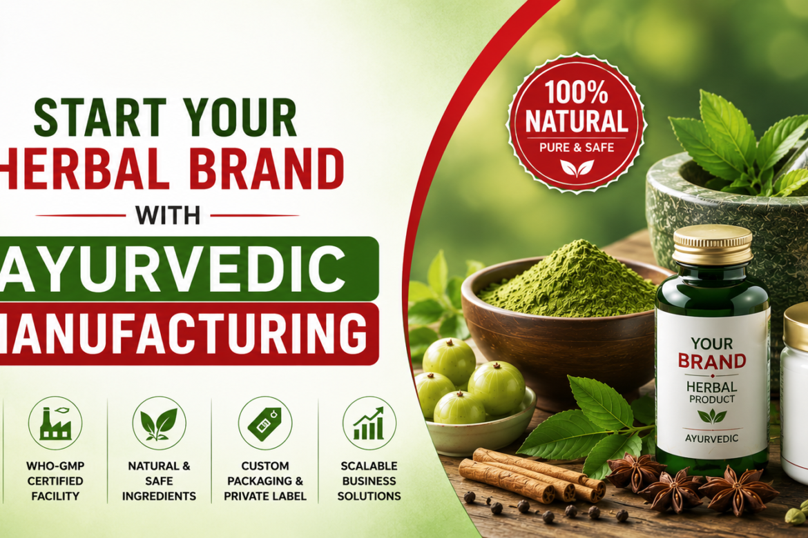 Ayurvedic Contract Manufacturing in India for Herbal Brands