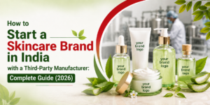 How to Start a Skincare Brand in India with a Third-Party Manufacturer