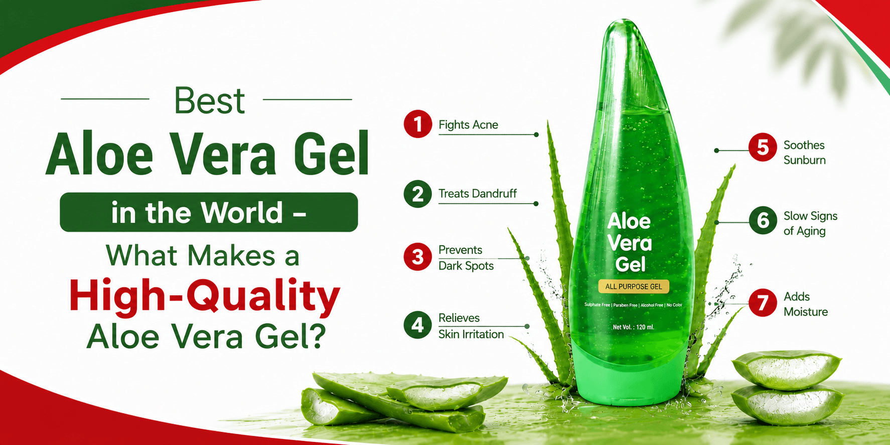 Best Aloe Vera Gel in the World – High-Quality Aloe Vera Gel
